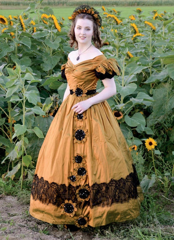 1830s dress