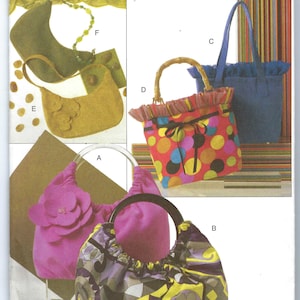 Uncut vogue sewing pattern 8054 - Handbags FF