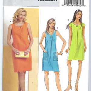 Simplicity Pattern 5347 Uncut Butterick Sewing Pattern 5347 Misses' Dresses in Three Styles ...