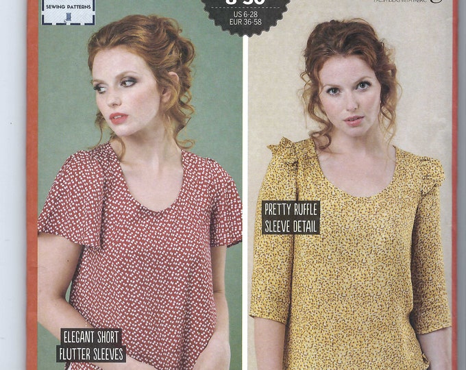 Uncut Sewing Pattern Simply Sewing the Iris Top Size 6-28 FF - Etsy