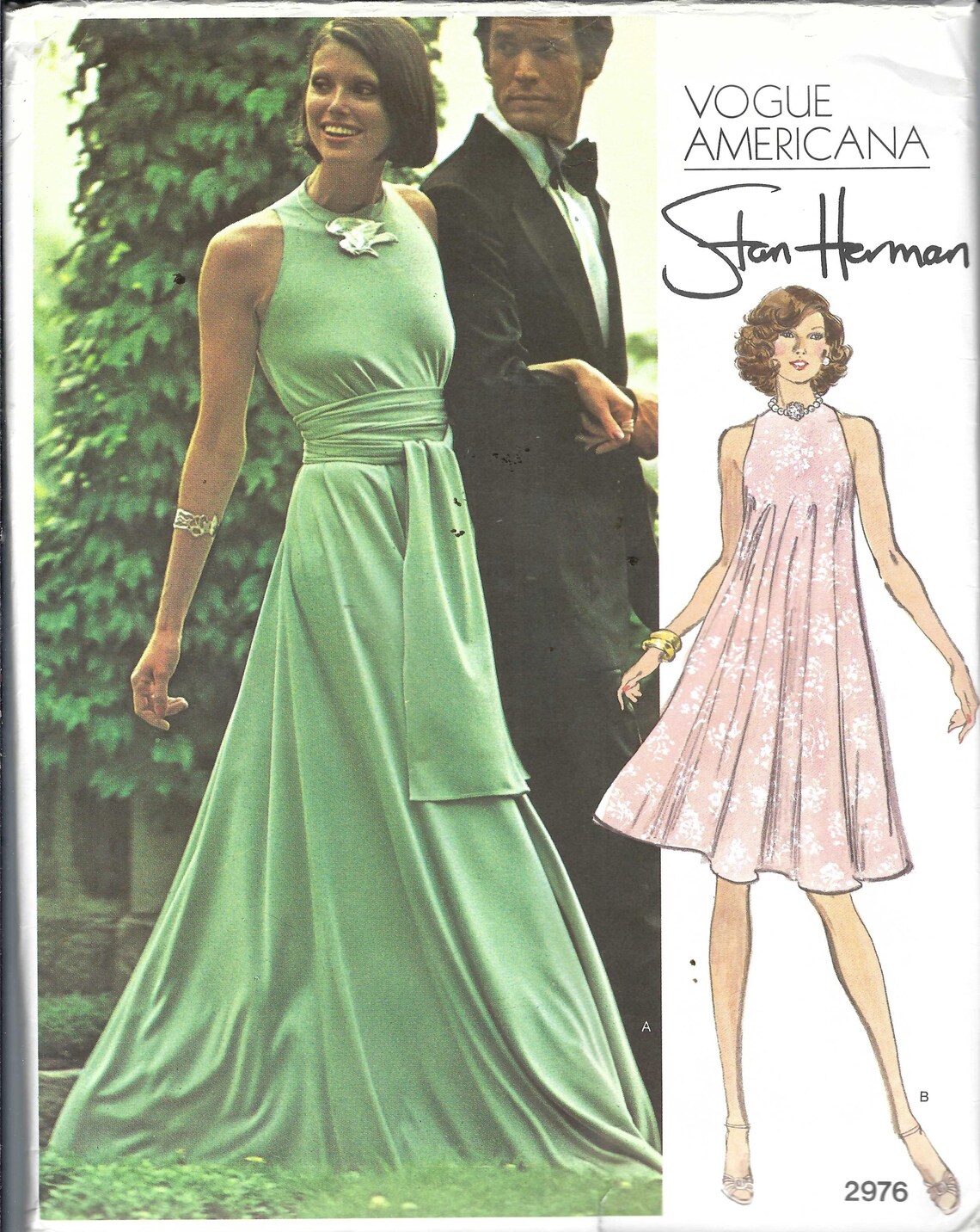 Uncut Vogue Sewing Pattern 2976 by Stan Herman Misses' Loungewear. Bias ...