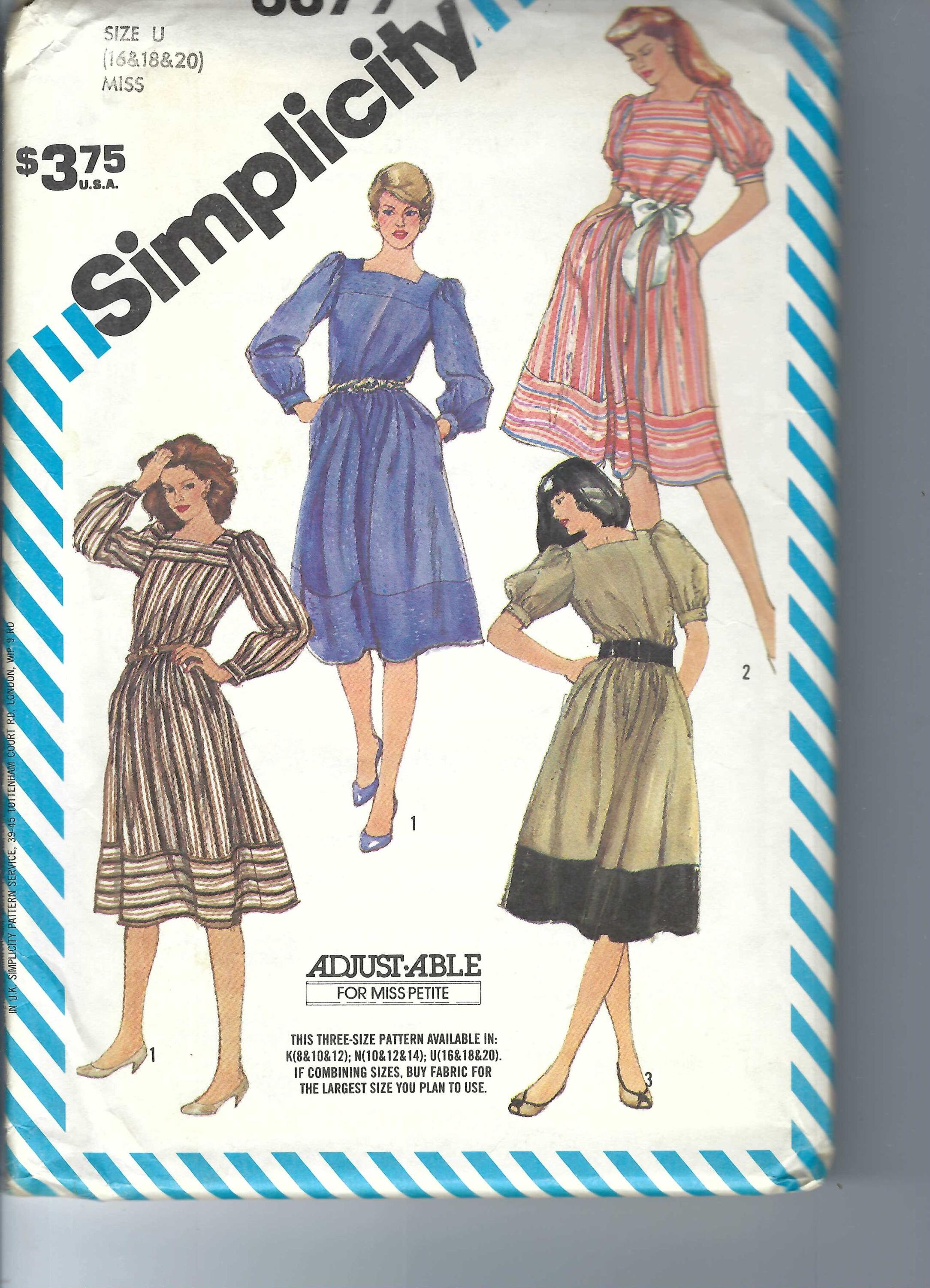 Amazon.com: Simplicity Misses' Jacket and Dress Sewing