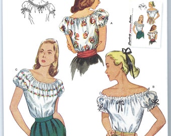 Uncut Simplicity Sewing Pattern 11649 9538 Misses' Blouses size 4-12 14-22 FF
