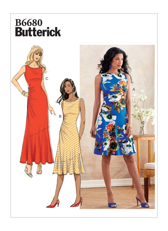Uncut Butterick Sewing Pattern 10766 10228 B6680 6680 Misses