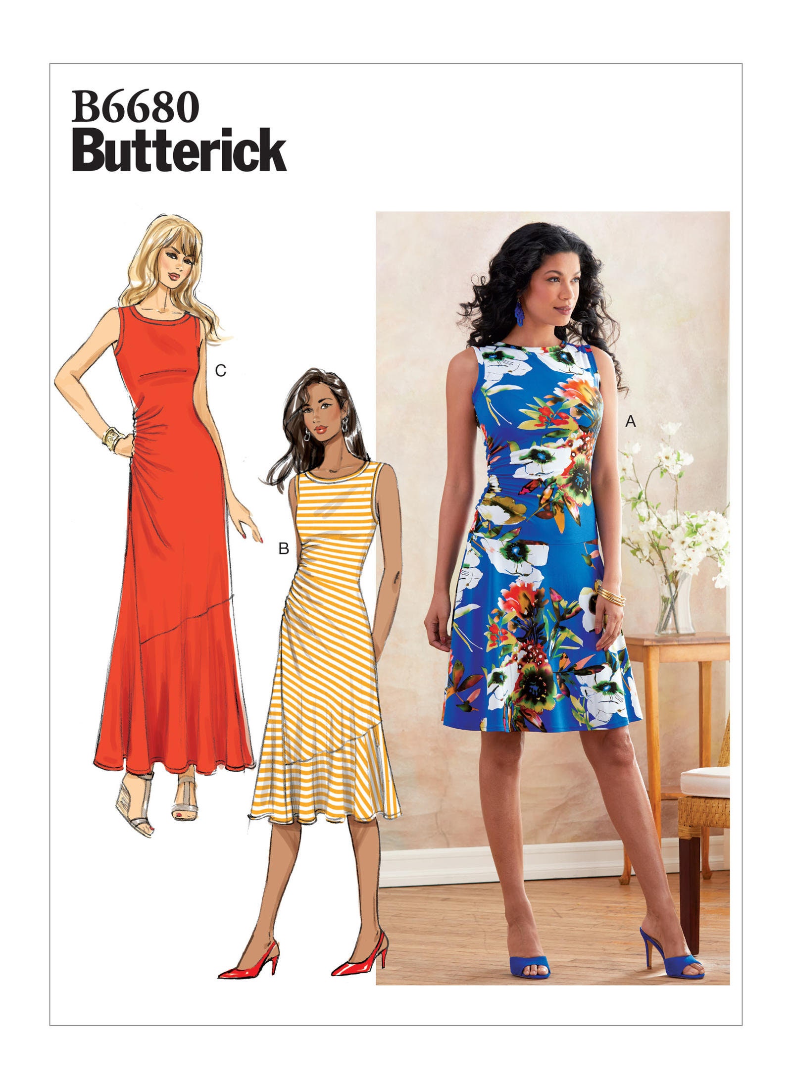 Butter様 Vintage Patterns: Butterick 6796 - Fabrics By Design