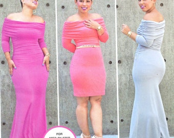 mimimi Uncut Simplicity Sewing Pattern 8045 Misses' off the