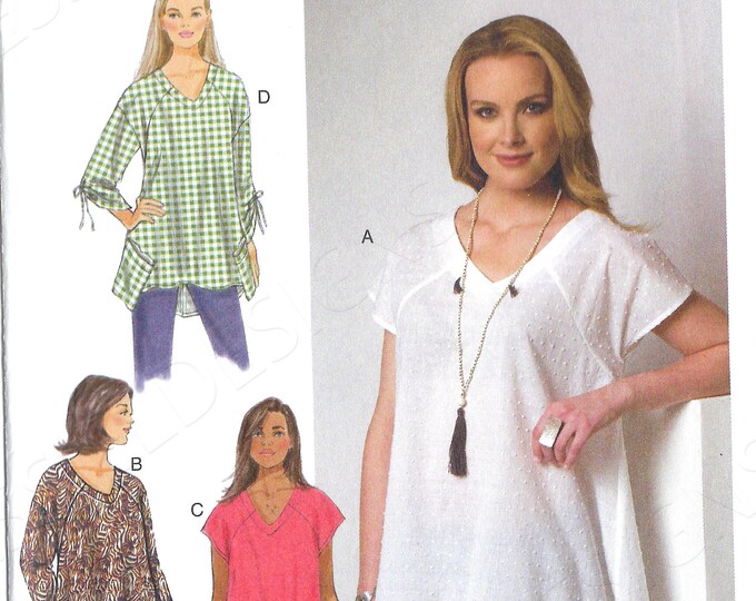 Uncut Butterick Sewing Pattern 6215 Fast and Easy Top Pattern Size Xsm ...