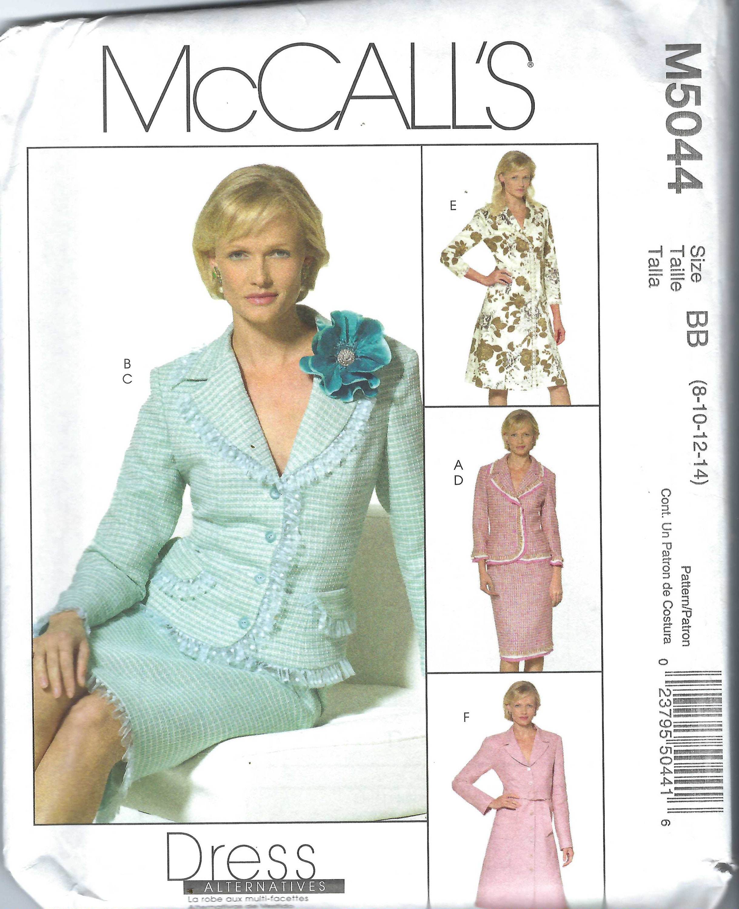Uncut Children's/girls' Tops, Dresses and Leggings Mccall's Sewing