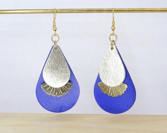 BOUCLES D'OREILLES GINKGO