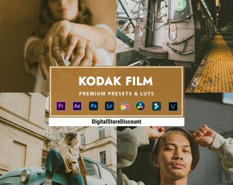 9 Kodak Film Presets and LUTs: Photo & Video Filters (PC and Mobile)