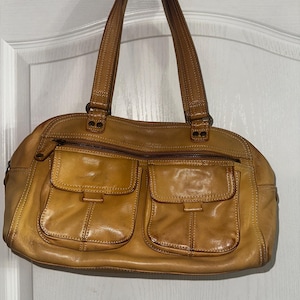 Vintage Fossil Women’s Leather Purse Handbag