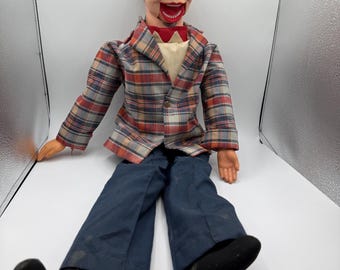 JERRY MAHONEY VENTRILOQUIST VINYL DOLL With CLOTH BODY | eBay