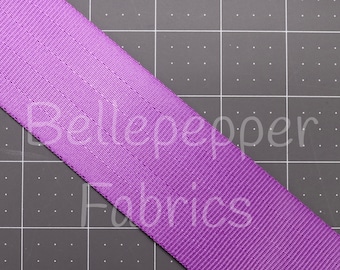 1 yard Seatbelt Material 5 panel 48mm, Bright Lilac, Approx 2"