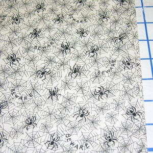 RJR Fabrics Halloween Night Spiders Cream Bkg 1 Yard image 3