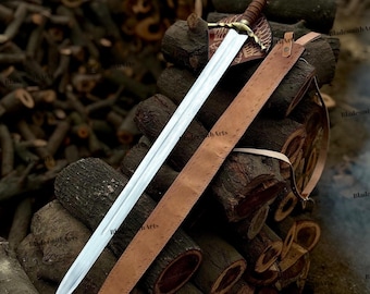 Gondor Movie Replica Sword Fantasy Norse Sword Medieval LongSword Groomsmen Gift for Boyfriend Graduation Gift for Wedding Gift for Husband