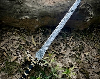 Handgemaakte glazen troon Goldryn Athril Sword Replica, film Fantasy Sword trouwbedankjes housewarming cadeaus voor vriend afstudeercadeau