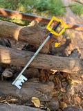Kingdom Hearts Keyblade Replica Sora Kingdom Key Sword Wedding Gift for Gamer Anniversary Gift for Men Birthday Gift for Him Halloween Gift