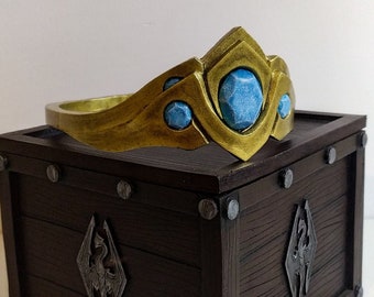 Ätherische Kronen-Replik in Originalgröße, inspiriert von The Elder Spirals V - Unschlagbares Cosplay-Stück, ausgezeichnete Geschenkidee!