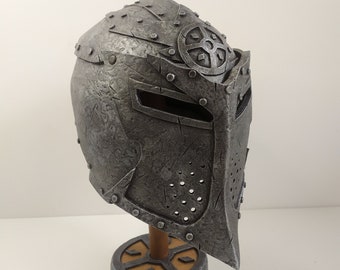 Handgefertigter Skyrim Dawnguard Helm - inspiriert von The Elder Schriftrollen V: SKYRIM Replica prop Cosplay Eva Foam Geburtstagsgeschenk für Sie/Ihn