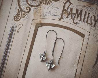 Sterling bee earrings