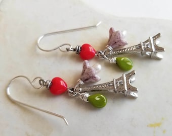 April in Paris - Eiffel Tower Earrings