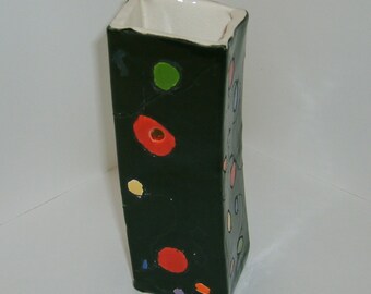 Scribble Vase - Black