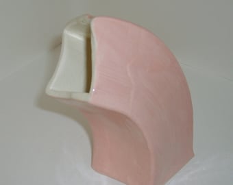 Pink Swoop Vase