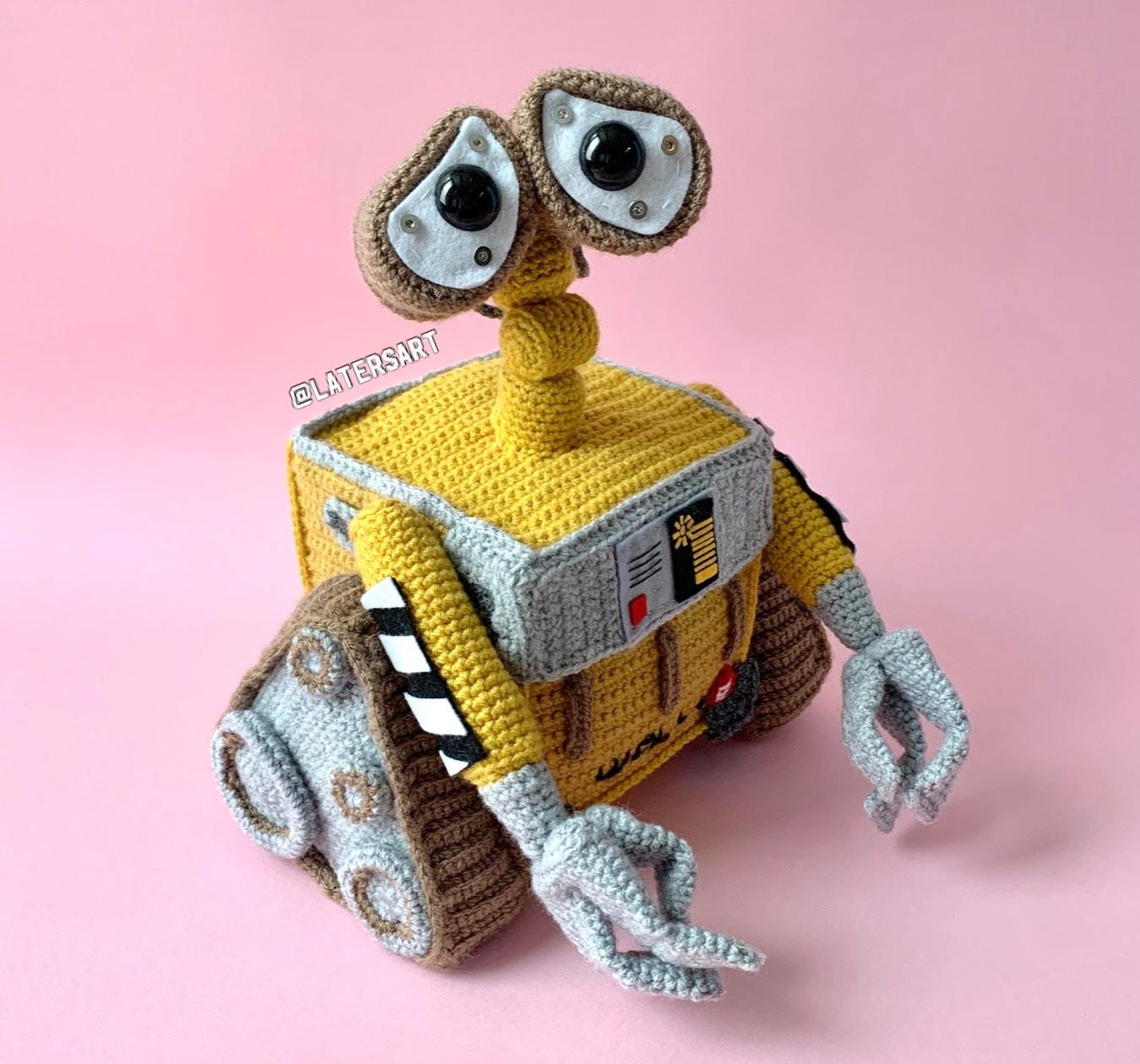 Wall - E Pattern Crochet - Etsy