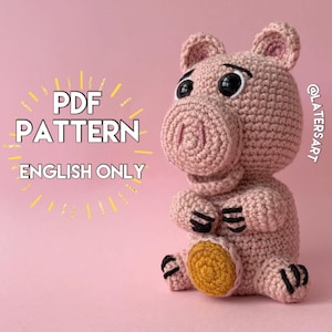 Hamm Toy Story crochet