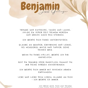 Baptism certificate | Baptism gift | Godparent letter | Godchild | Godmother | Godfather