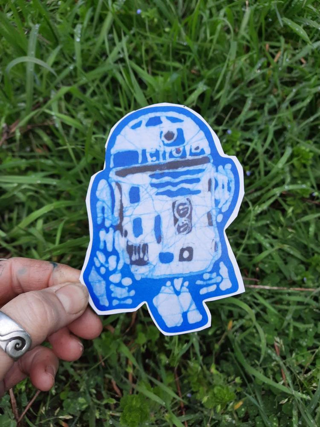 R2D2 Star Wars Sticker: Waterproof Robot Decal - Etsy