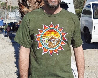 Umstandskimono mit Batik Print