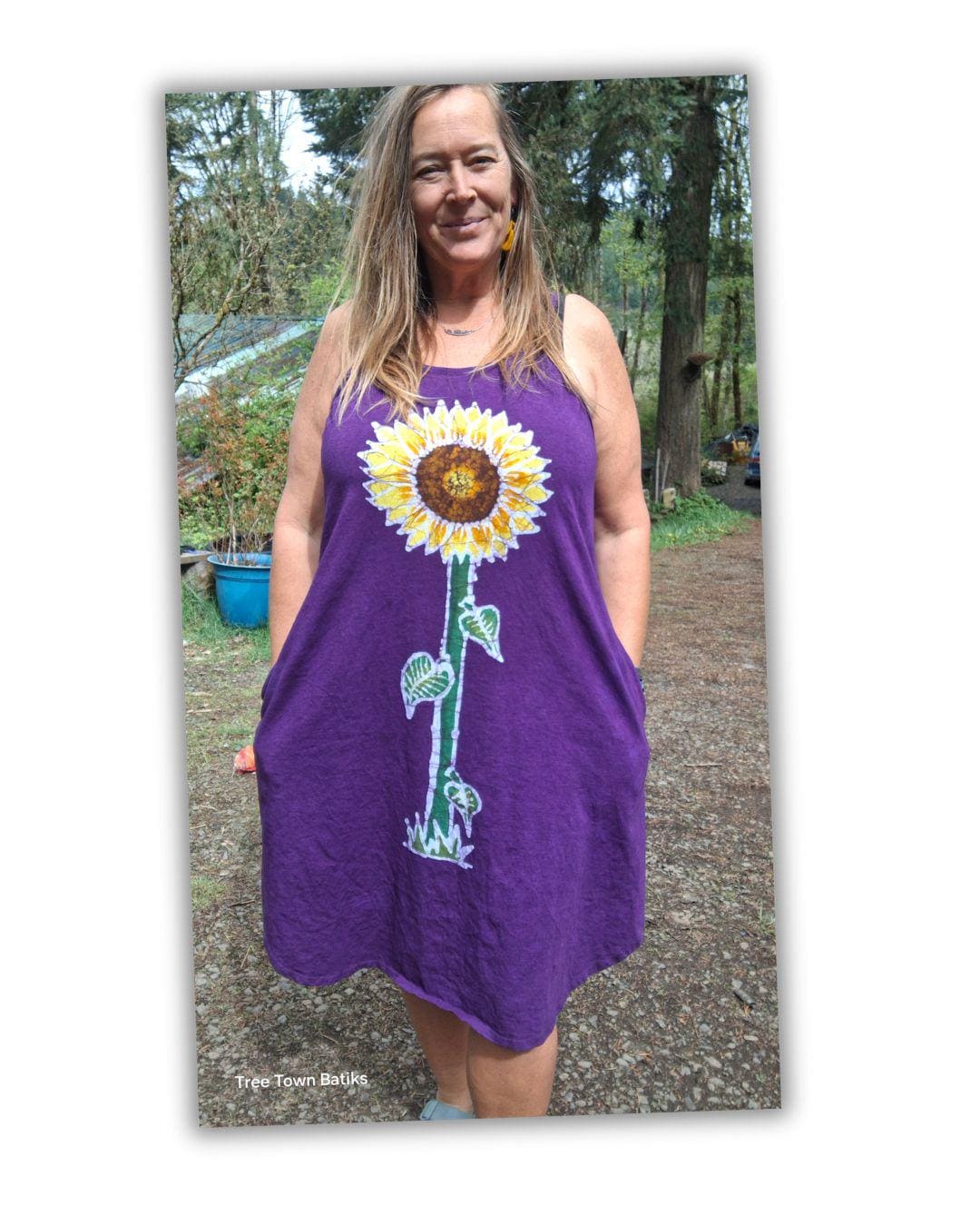 Batik Dress - Etsy