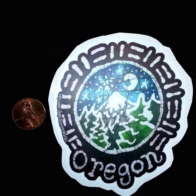 Oregon Sticker: Waterproof Vinyl Decal for Laptop, Car, and Water ...