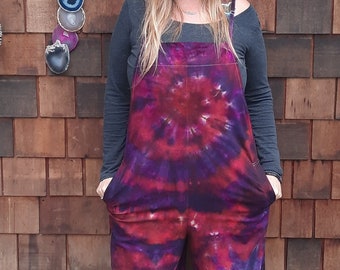 Women's 2XL Ice dye overalls