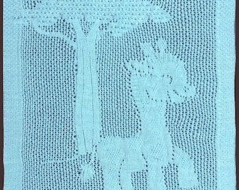 Couverture bébé girafe