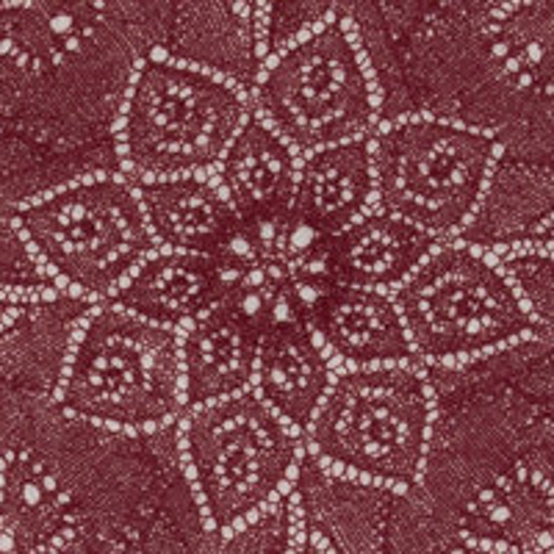 Jacobean Square Lace knitting Pattern PDF file image 2