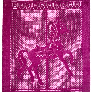 Carousel Baby Blanket