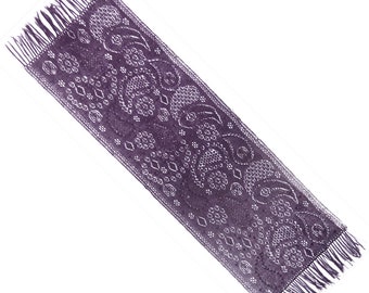 Xale Paisley | Padrão de tricô em PDF