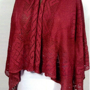Filigree Shawl Pattern - PDF Copy