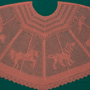 Karussell Cape Lace Strickmuster (PDF-Datei)