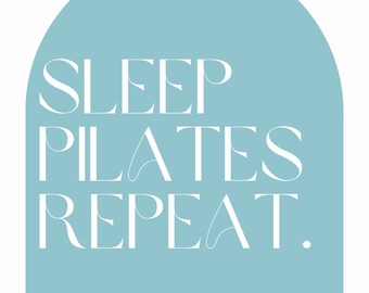 Pilates wall art | digital print