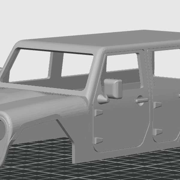 Jeep Wrangler scx24 body