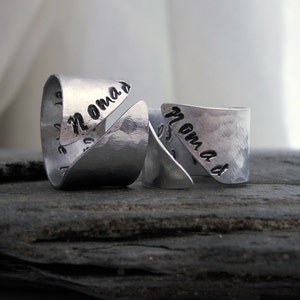 Not all who wander are lost, Secret Message Ring, Inspirational Quote Ring