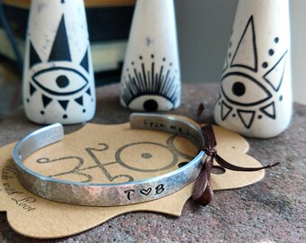 Spersonalizowana bransoletka „Serduszka” || Prezent na Walentynki dla niej