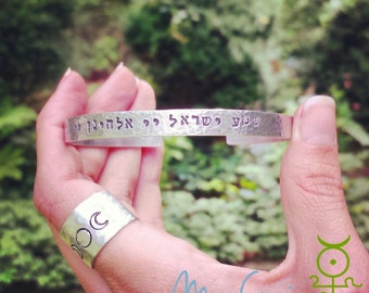 Pierścień z potrójną boginią księżyca, jak na górze, tak na dole, biżuteria boho cygańska/wiccańska