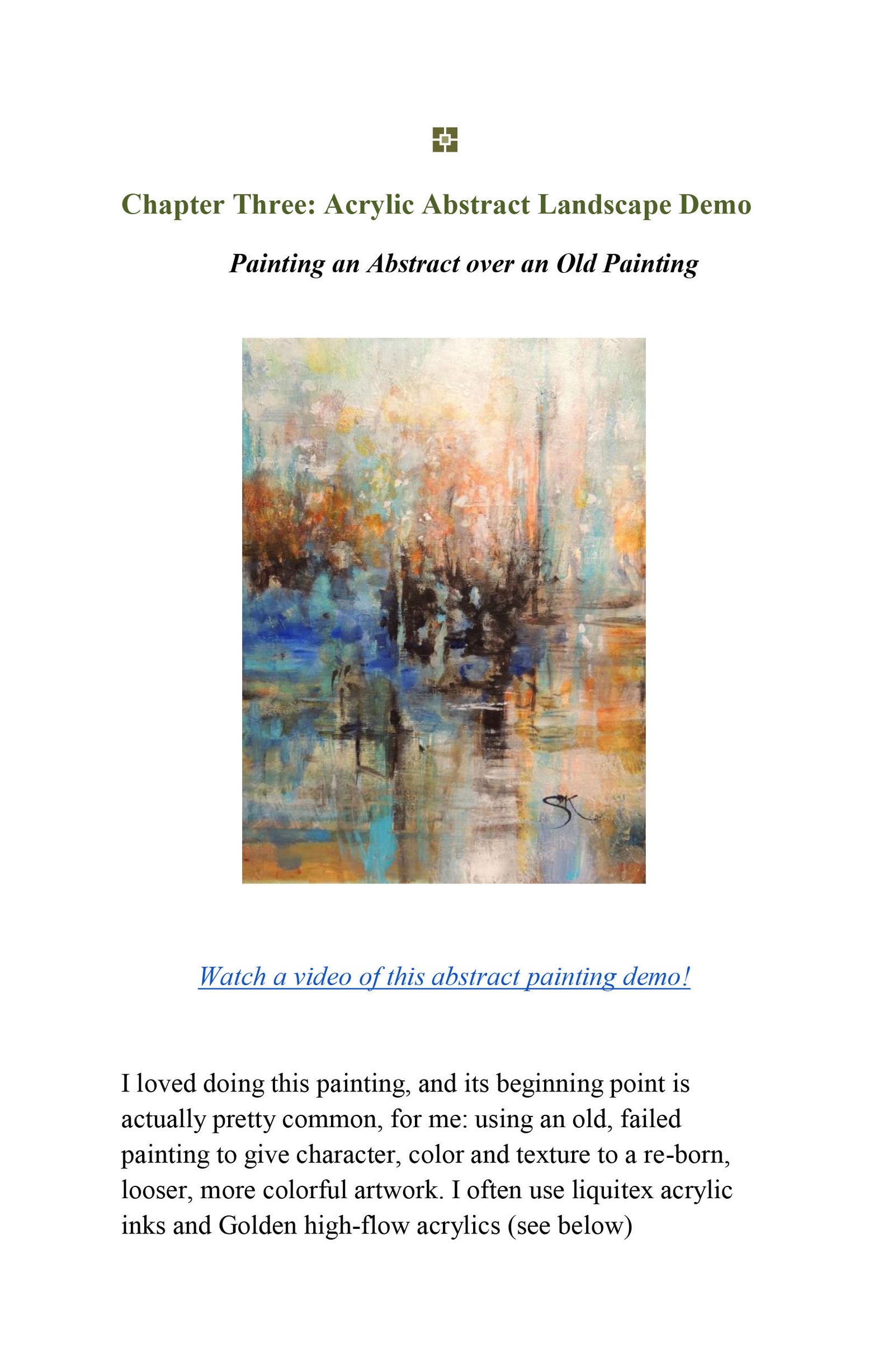 Ebook PDF Abstract Painting Instruction Book How to Paint Abstracts