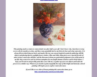 pdf ebook Article on Still Life - Art Instruction and Video by Susan Kennedy