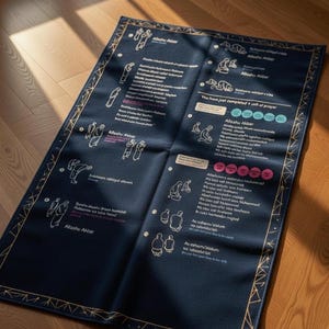 Prayer mat step by step educational