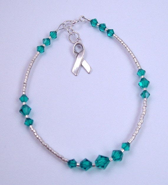 Items similar to Ovarian Cancer Awareness Bracelet on Etsy